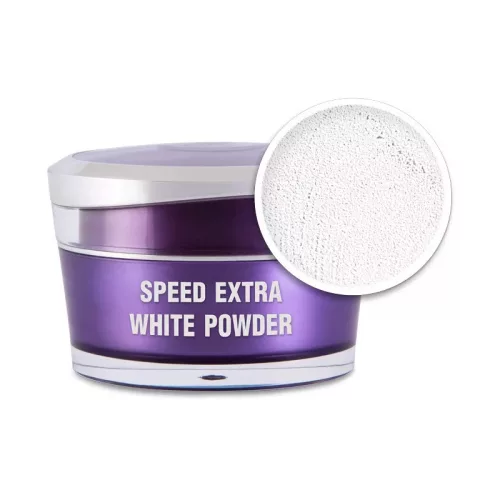 Perfect Nails Műkörömépítő porcelánpor - Speed Extra White powder 15ml PNP0019