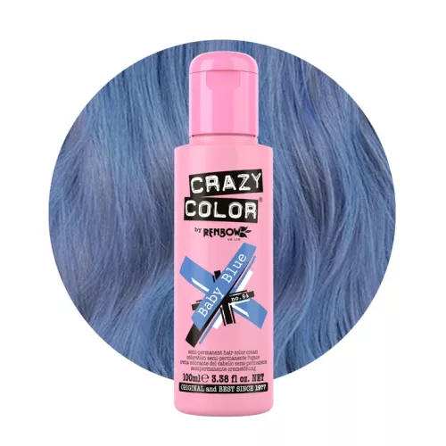 Crazy Color színező 100ml No.84 - Baby Blue