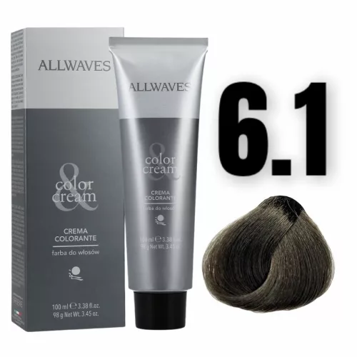 Allwaves Color&Creme hajfesték 100ml 6.1
