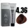 Allwaves Color&Creme hajfesték 100ml 4.36
