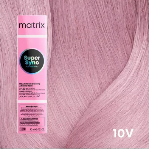 Matrix Super Sync ammóniamentes féltartós hajszínező 90ml 10V