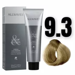 Allwaves Color&Creme hajfesték 100ml 9.3
