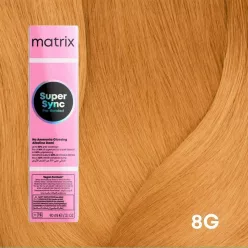   Matrix Super Sync ammóniamentes féltartós hajszínező 90ml 8G