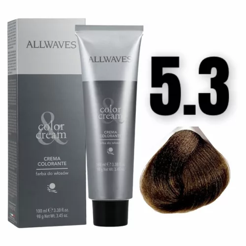 Allwaves Color&Creme hajfesték 100ml 5.3