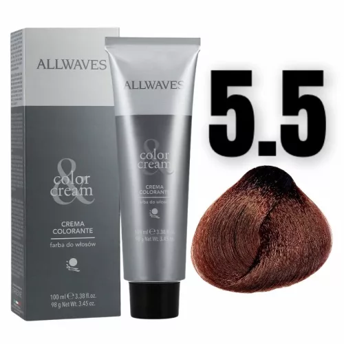 Allwaves Color&Creme hajfesték 100ml 5.5