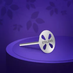   Staleks Pedikűr korong szett 5db eldobható reszelőfejjel 20mm (180-as szemcseméret) PDLset-20