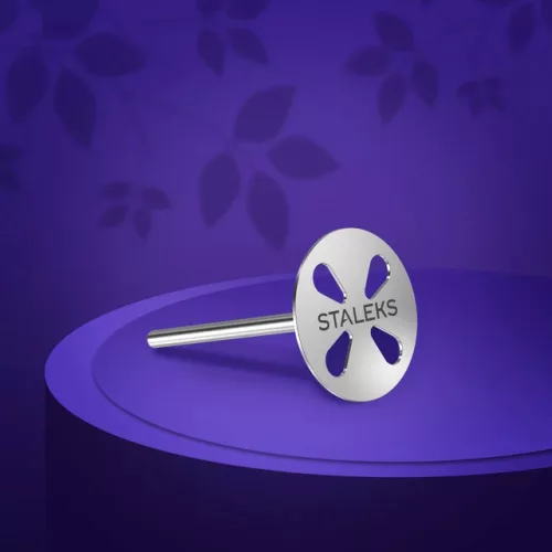 Staleks Pedikűr korong szett 5db eldobható reszelőfejjel 20mm (180-as szemcseméret) PDLset-20