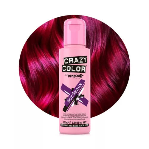 Crazy Color  hajszínező 100 ml  51 Bordeaux