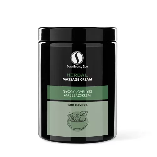 Sara Beauty Gyógynövényes masszázskrém - 1000ml SBS382