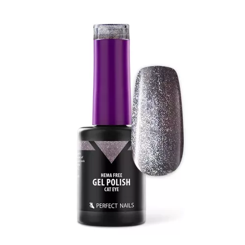 Perfect Nails HEMA FREE Cat Eye Gél Lakk - Platinum 