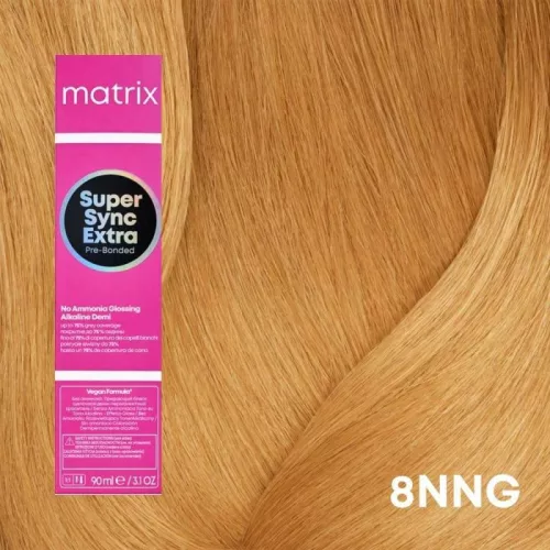 Matrix Super Sync ammóniamentes féltartós hajszínező 90ml 8NNG