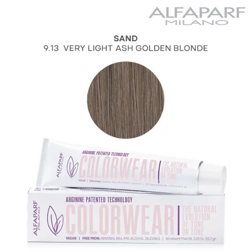 Alfaparf Colorwear hajszínező 60ml 9.13 nagyon világos hamvas arany szőke