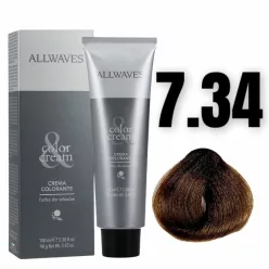 Allwaves Color&Creme hajfesték 100ml 7.34