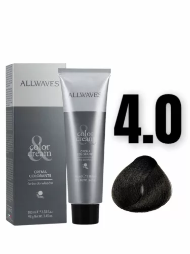 Allwaves Color&Creme hajfesték 100ml 4.0