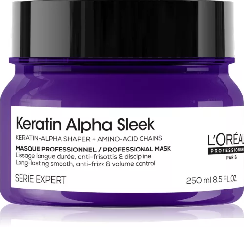 L’Oréal Professionnel  Serie Expert Keratin Alpha Sleek professzionális hajpakolás  250ml