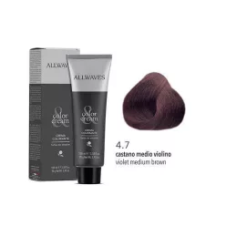Allwaves Color&Creme hajfesték 100ml 4.7