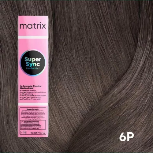 Matrix Super Sync ammóniamentes féltartós hajszínező 90ml 6P