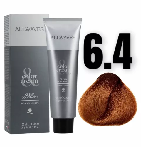 Allwaves Color&Creme hajfesték 100ml 6.4