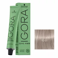 Igora Zero Amm ammóniamentes hajfesték 60 ml 10-51
