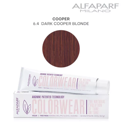 Alfaparf Colorwear hajszínező 60ml 6.4 sötét réz szőke