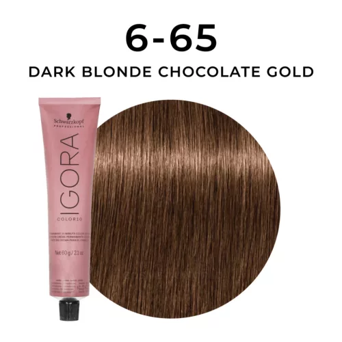 Igora Color10 hajfesték 60ml 6-65 Sötét szőke csokoládé arany