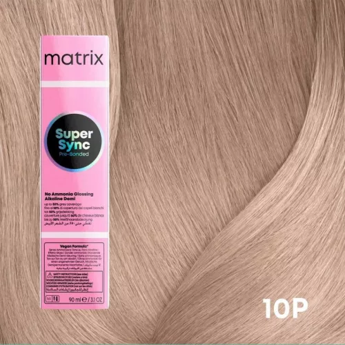 Matrix Super Sync ammóniamentes féltartós hajszínező 90ml  10P