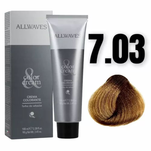 Allwaves Color&Creme hajfesték 100ml 7.03