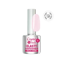   Crystal Nails Elasty Hardener HEMA Free Gel - Milky Rose 8ml 118975