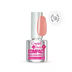   Crystal Nails Compact Base Gel HEMA Free - Translucent Nude 4ml 118974