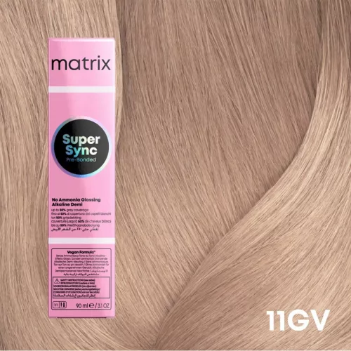 Matrix Super Sync ammóniamentes féltartós hajszínező 90ml  11GV