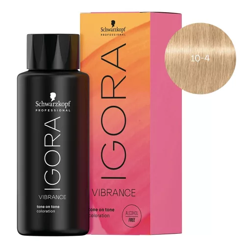 Igora Vibrance tartós hajszínező 60ml 10-4