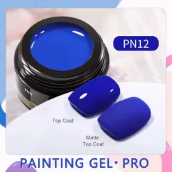BORN PRETTY PRO Painting Gel 5 ml - PN12 - Blue