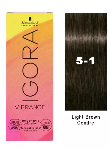 Igora Vibrance tartós hajszínező 60ml 5-1