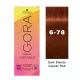 Igora Vibrance tartós hajszínező 60ml 6-78