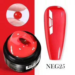   Born Pretty Pro fixálásmentes gyurmazselé 15 ml - NEG25 - Áttetsző