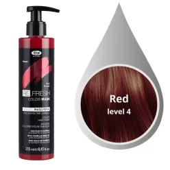 Lisap refresh color színező maszk 250ml Red