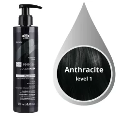 Lisap refresh color színező maszk 250ml Anthracite