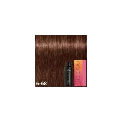Igora Vibrance tartós hajszínező 60ml 6-68
