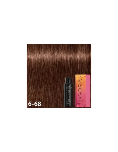 Igora Vibrance tartós hajszínező 60ml 6-68