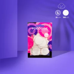   Staleks Pododisc öntapadó pedikűr csiszolókorong 50db-os L 180 szemcseméret PDFS-25-180w