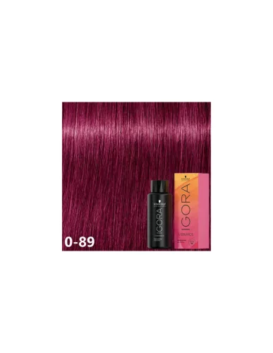 Igora Vibrance tartós hajszínező 60ml 0-89