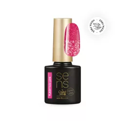   Crystal Nails SENS HEMA FREE 3G polish - Flash Holo Pink 4ml 118623