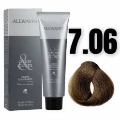 Allwaves Color&Creme hajfesték 100ml 7.06