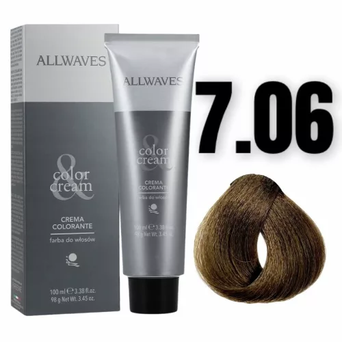 Allwaves Color&Creme hajfesték 100ml 7.06