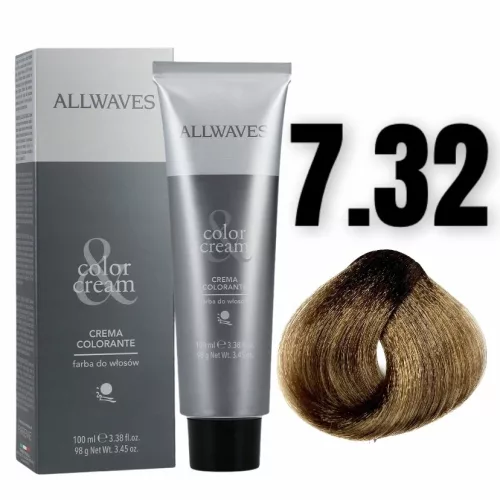 Allwaves Color&Creme hajfesték 100ml 7.32