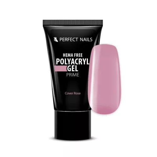 Pefect Nails PolyAcryl Gel Prime - Hema Free Tubusos Polygel - Cover Rose 60g PNZ4118