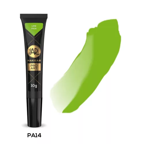 MAKEAR ProArt Gel festőzselé PA14 - 10 ml - Lime