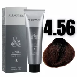 Allwaves Color&Creme hajfesték 100ml 4.56