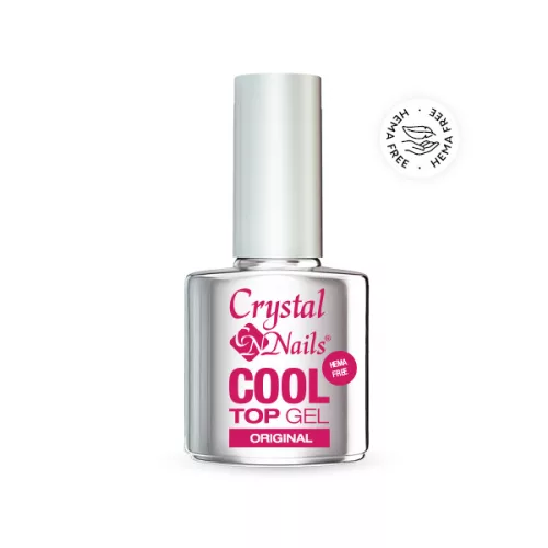 Crystal Nails HEMA Free Cool top gel Original - 13ml 118514