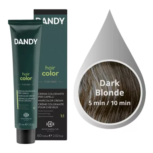 Dandy Hair Color férfi hajszínező  60ml 6